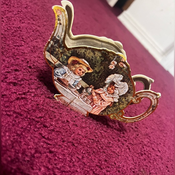 Vintage 1983 B. Shackman and Co Tea Cup Container - Picture 13 of 15